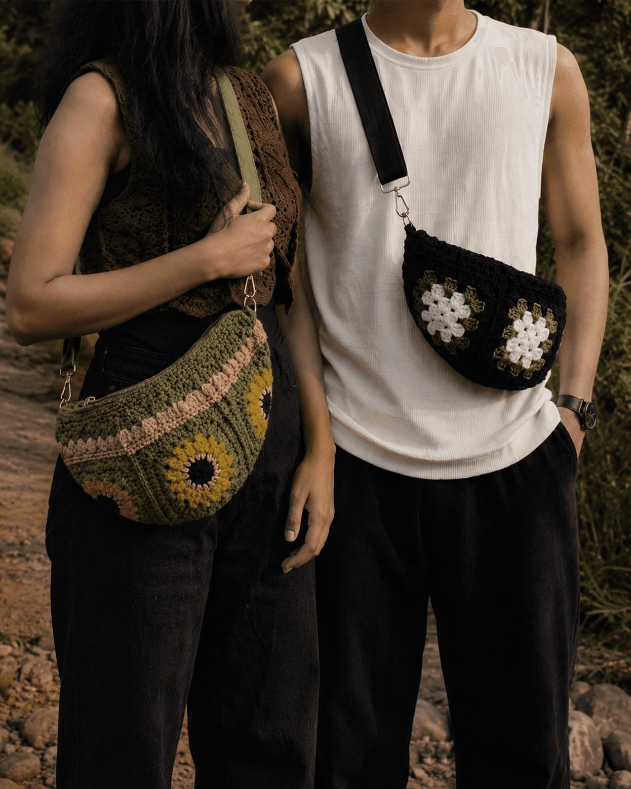 Handcrafted crochet Bag